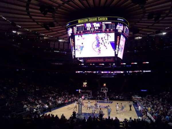 Madison Square Garden, section: 103, row: 10, seat: 1