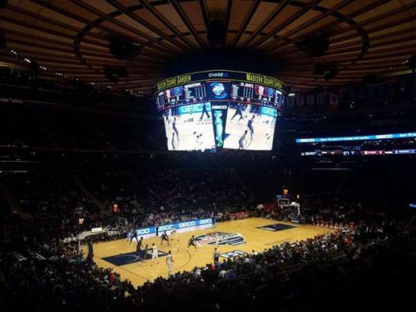 Madison Square Garden, section: 115, row: 20, seat: 1