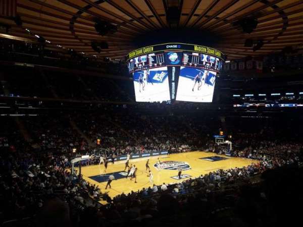 Madison Square Garden, section: 115, row: 20, seat: 1