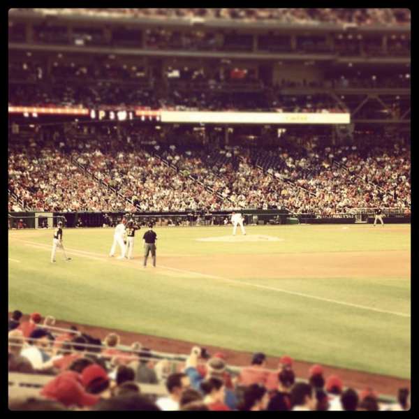 Nationals Park, section: 135, row: T, seat: 9