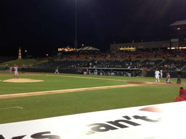 Prince George's Stadium, section: 116, row: c