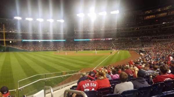 Nationals Park, section: 107, row: Cc, seat: 1