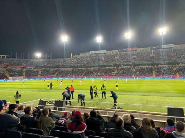 Estadi Olímpic Lluís Companys, section: 137, row: 9, seat: 18