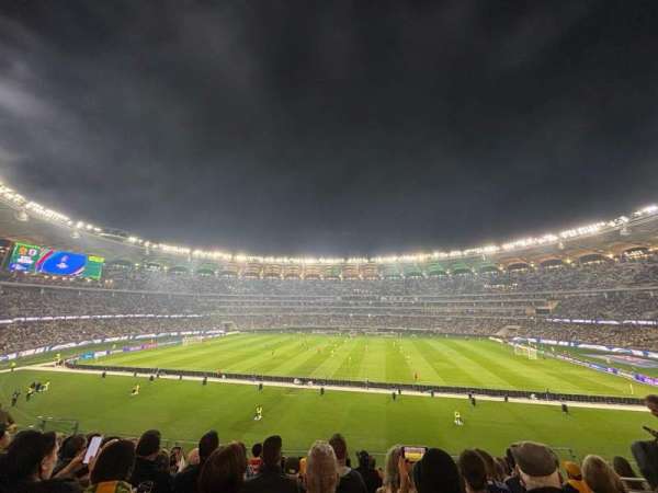 Optus Stadium, section: 346, row: 8, seat: 15