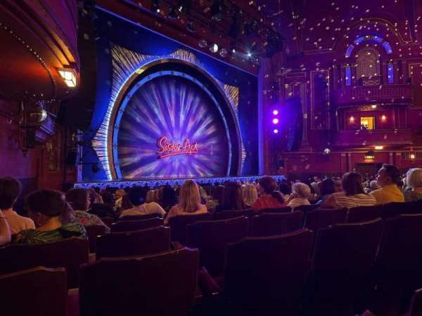 Dominion Theatre, section: Stalls, row: N, seat: 27