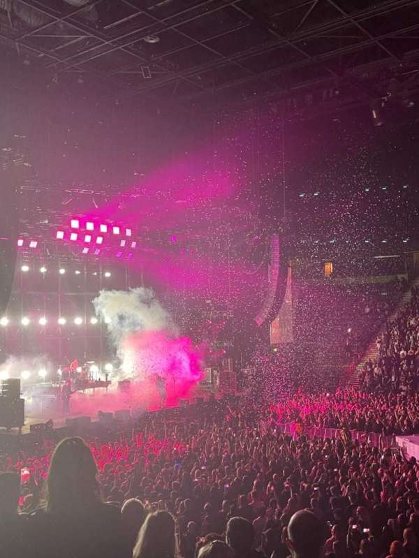 AO Arena, section: 103, row: M, seat: 9