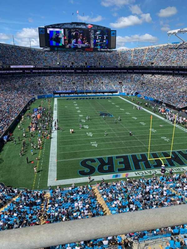 Bank of America Stadium, section: 530, row: WC, seat: 14