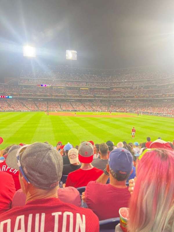 Citizens Bank Park, section: 144, row: 10, seat: 18