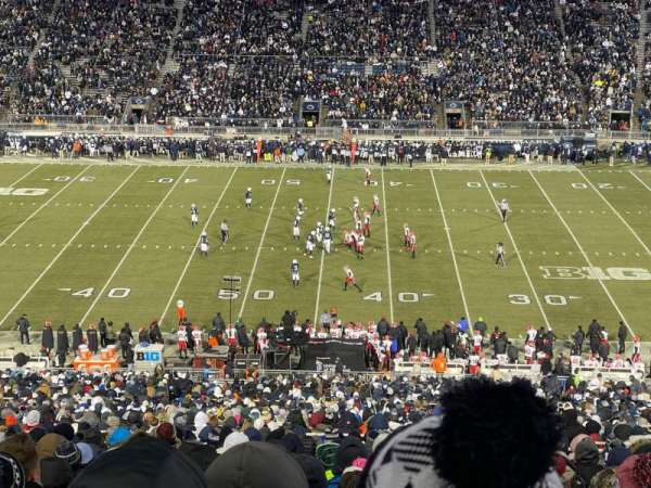 Beaver Stadium, section: WEU, row: 72, seat: 23