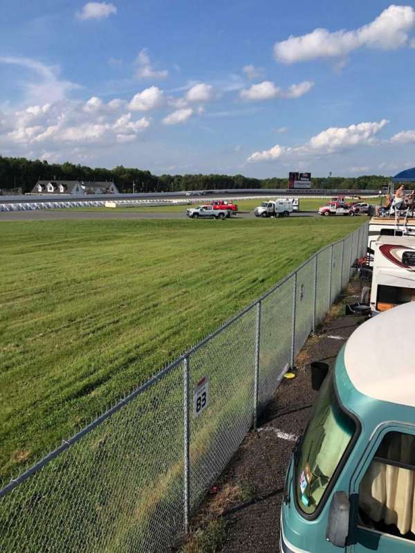 Pocono Raceway, section: Infield, row: Fenceline, seat: 82