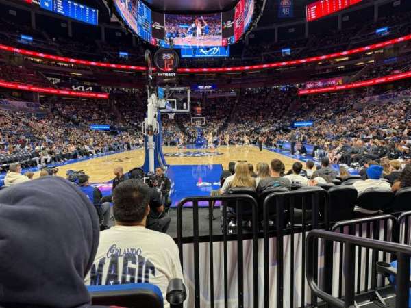 Kia Center, section: 110, row: C, seat: 1