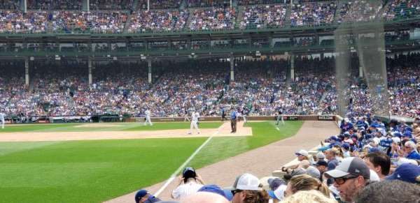 Wrigley Field, section: 3, row: 10, seat: 6