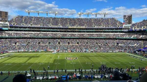 M&T Bank Stadium, section: 227, row: 3, seat: 5
