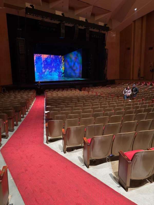 Keller Auditorium, section: Orchestra A, row: U, seat: 13