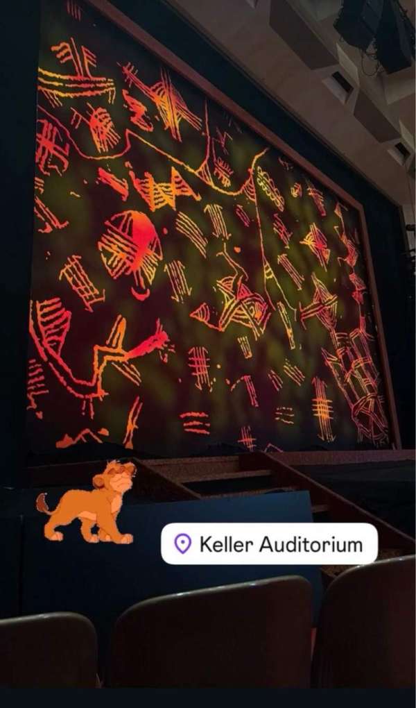 Keller Auditorium, section: Orchestra A, row: PB, seat: 4