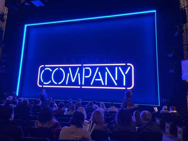 Bernard B. Jacobs Theatre, section: Orchestra C, row: J, seat: 101
