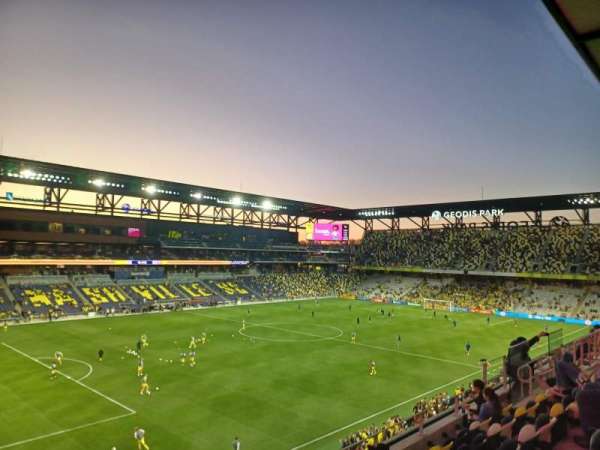 Geodis Park, section: 222, row: E, seat: 20
