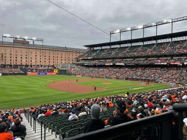 Oriole Park at Camden Yards, section: 61, row: 1, seat: 1
