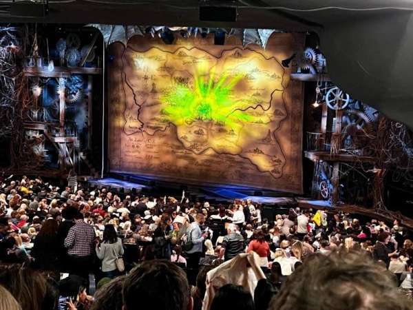Gershwin Theatre, section: Orchestra R, row: ZZ, seat: 18