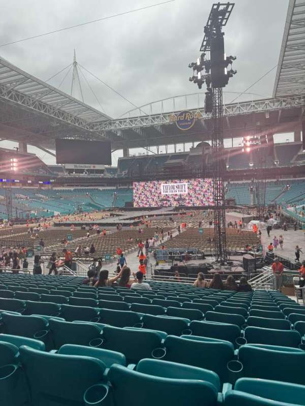 Hard Rock Stadium, section: 130, row: 18, seat: 2