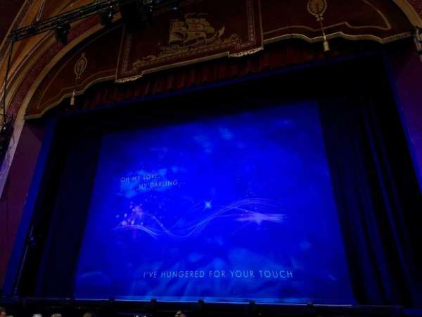Liverpool Empire, section: Stalls, row: C, seat: 20
