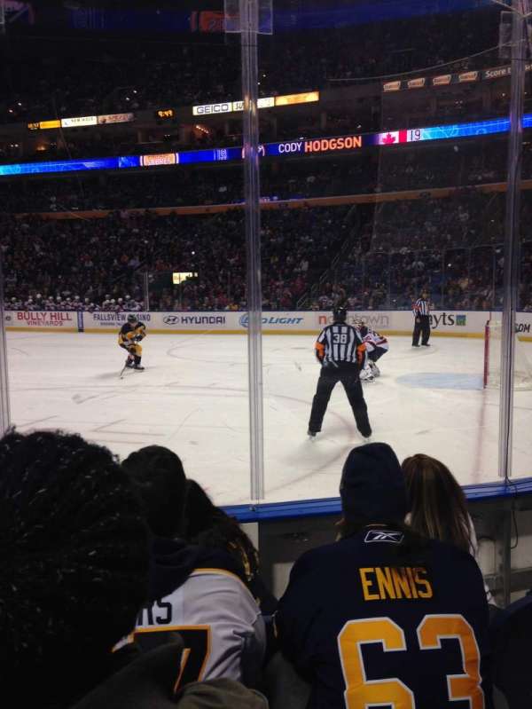 KeyBank Center, section: 114, row: 4, seat: 3