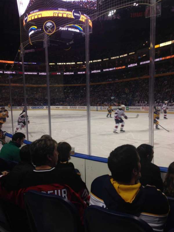 KeyBank Center, section: 114, row: 4, seat: 3