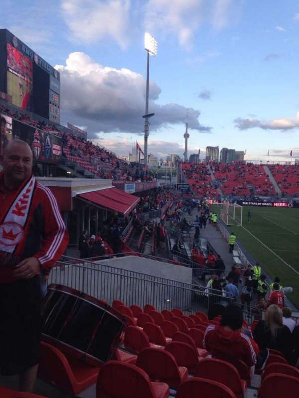 BMO Field, section: 127, row: 15, seat: 10