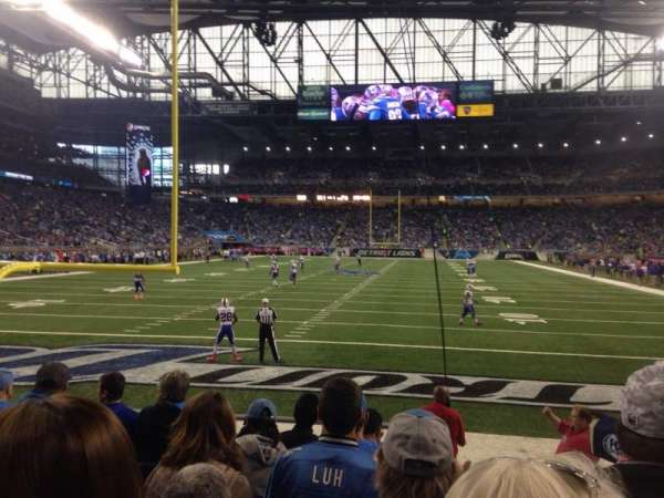 Ford Field, section: 117, row: 6, seat: 15