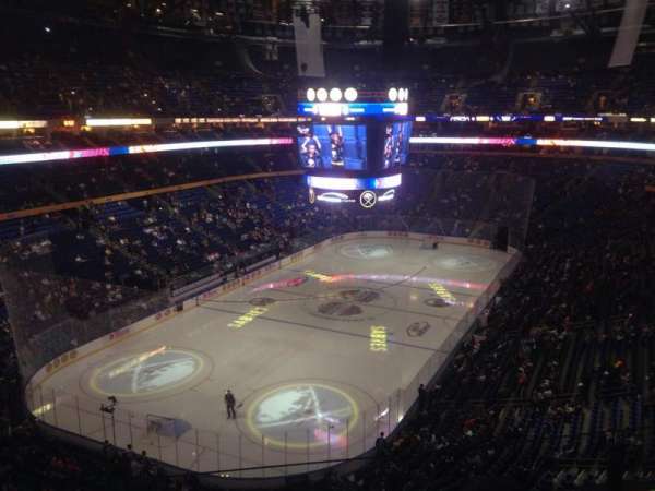 KeyBank Center, section: 325, row: 3, seat: 3