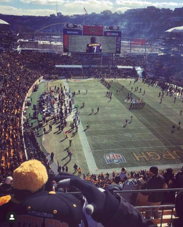 Acrisure Stadium, section: 520, row: O, seat: 14