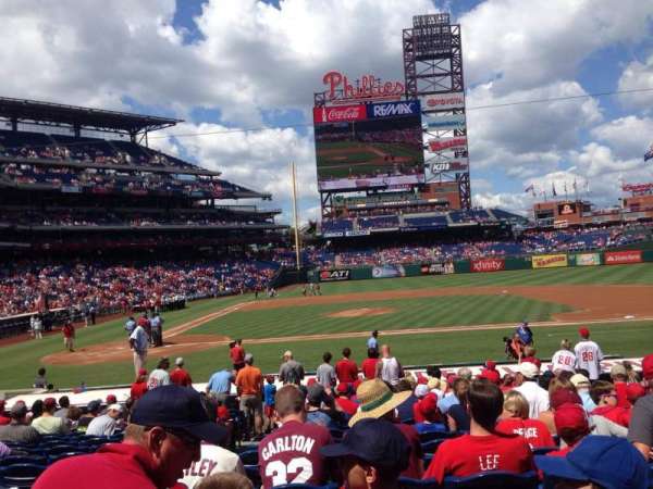 Citizens Bank Park, section: 117, row: 17, seat: 16