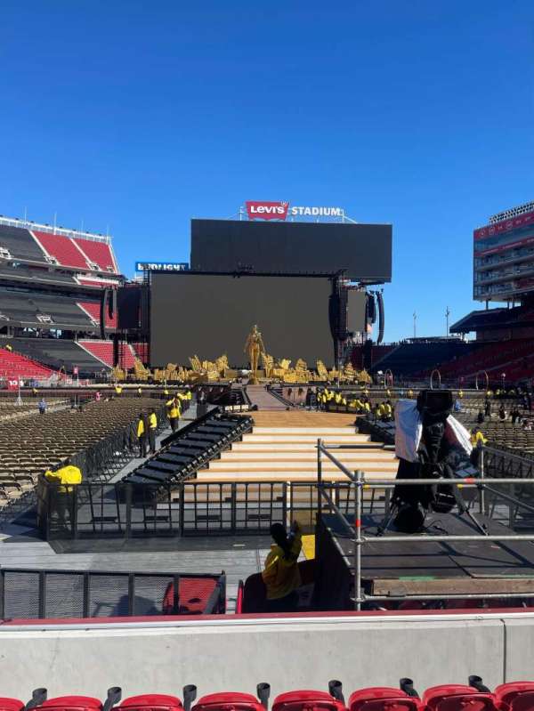 Levi's Stadium, section: 103, row: 4, seat: 14