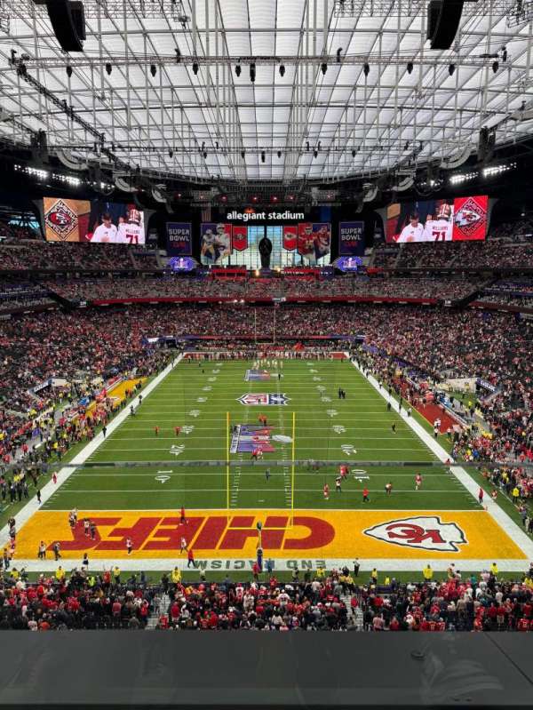 Allegiant Stadium, section: 325, row: 1, seat: 11