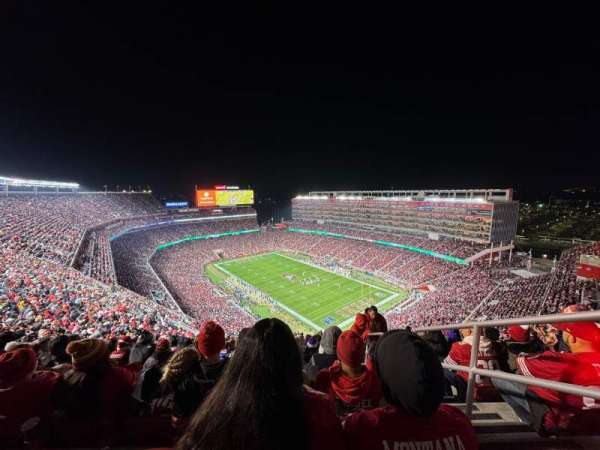 Levi's Stadium, section: 404, row: 28, seat: 3