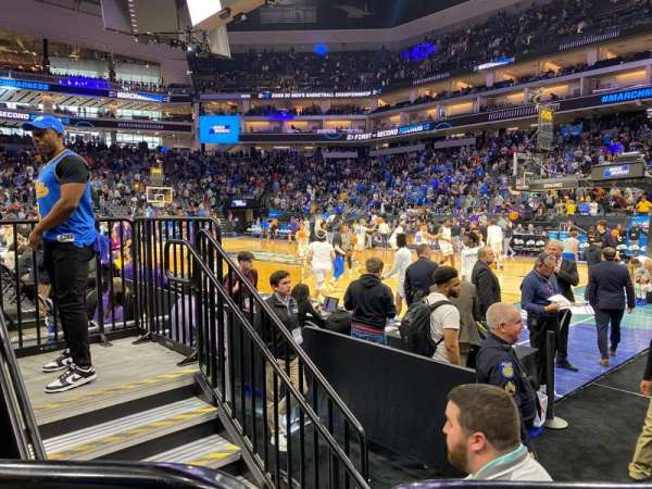 Golden 1 Center, section: 117, row: AA, seat: 4