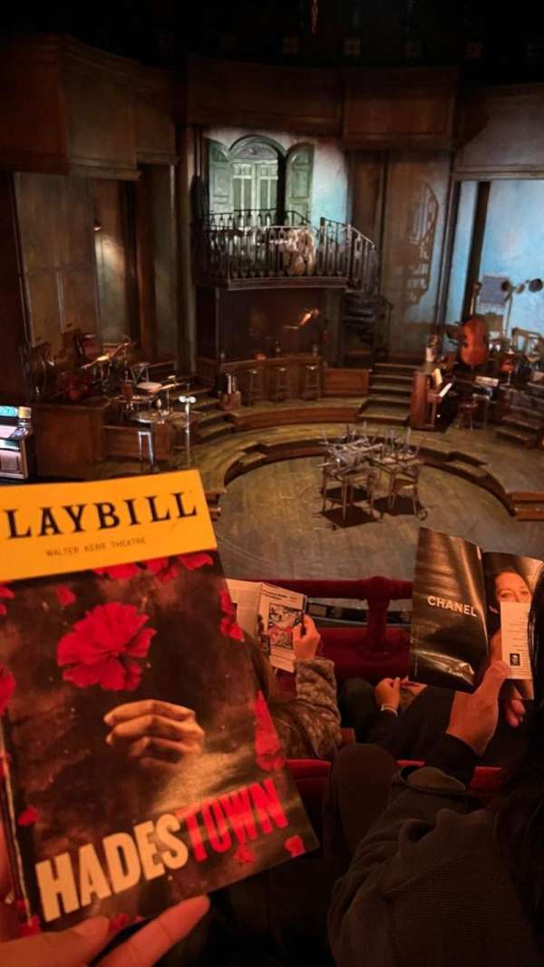 Walter Kerr Theatre, section: Mezzanine C, row: C, seat: 112