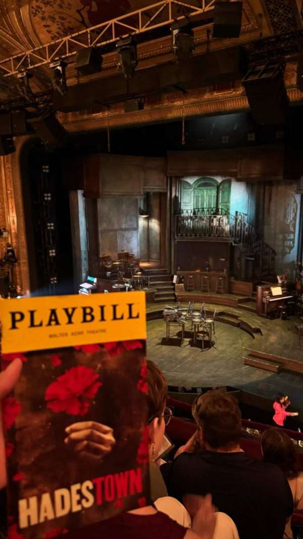 Walter Kerr Theatre, section: Mezzanine R, row: D, seat: 10