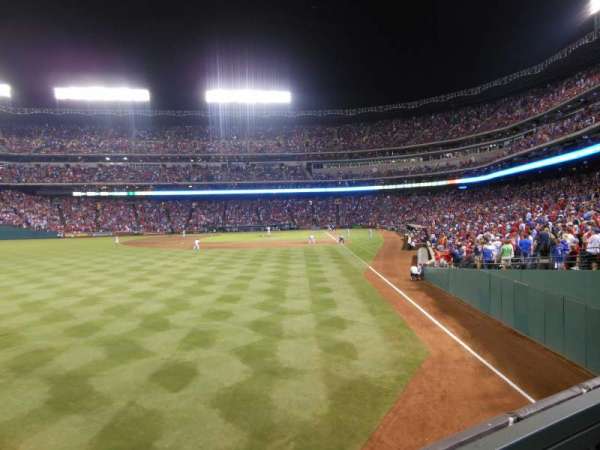 Globe Life Park in Arlington, section: 8, row: 1, seat: 11