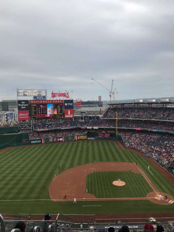 Nationals Park, section: 408, row: K, seat: 28