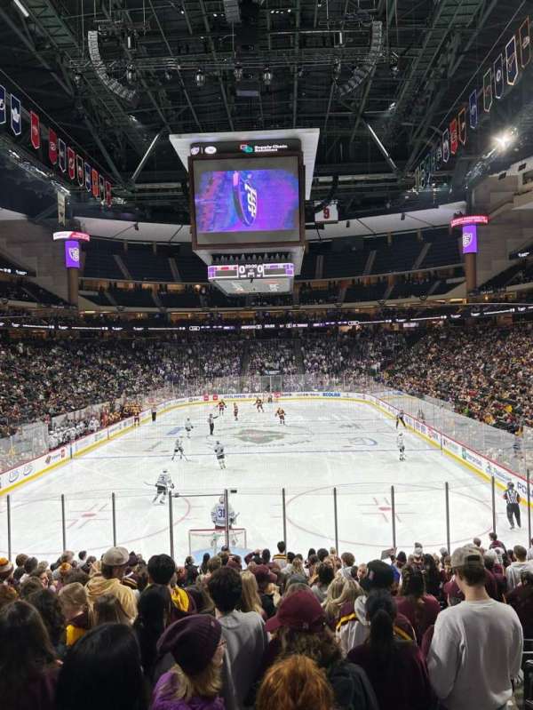 Grand Casino Arena, section: 110, row: 18, seat: 3