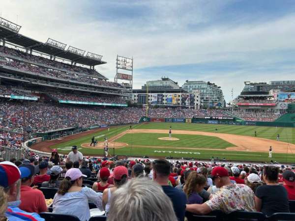 Nationals Park, section: 128, row: KK, seat: 12