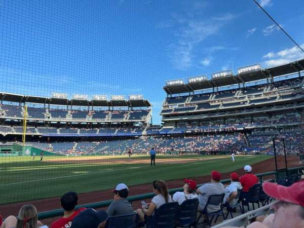 Nationals Park, section: 112, row: E, seat: 21