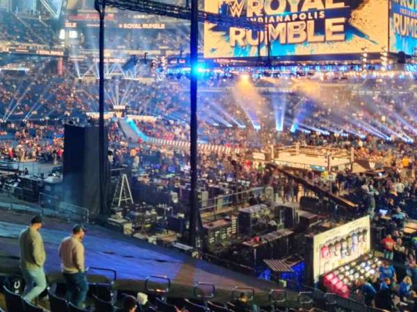 Lucas Oil Stadium, section: 224, row: 8