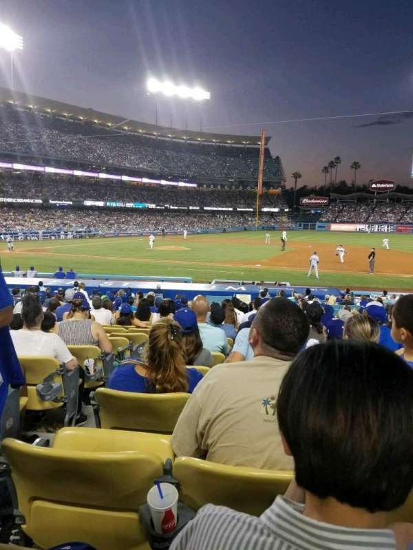Dodger Stadium, section: 24FD, row: O, seat: 1