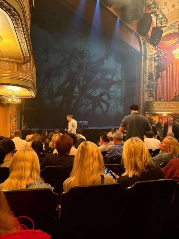 Bernard B. Jacobs Theatre, section: Orchestra L, row: K, seat: 23