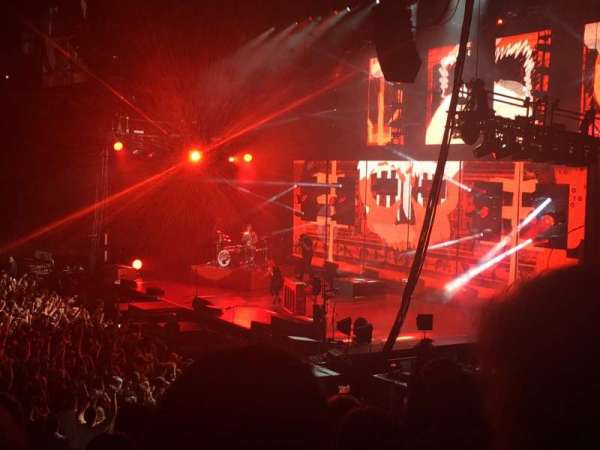 Madison Square Garden, section: 108, row: 9, seat: 3
