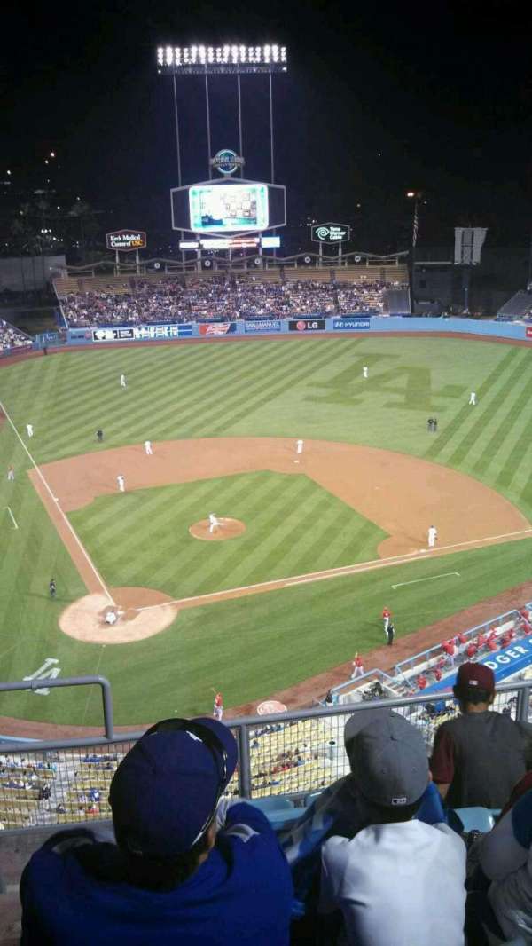 Dodger Stadium, section: 8TD, row: F, seat: 2