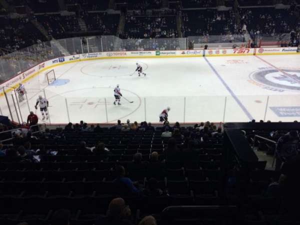 Canada Life Centre, section: 207, row: 2, seat: 10