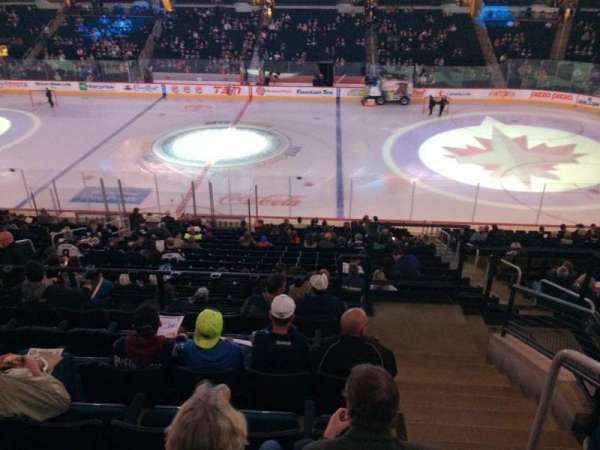 Canada Life Centre, section: 205, row: 7, seat: 10
